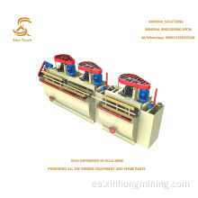 Máquina de flotación con agitación mecánica